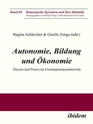 cover image of Autonomie, Bildung und Ökonomie